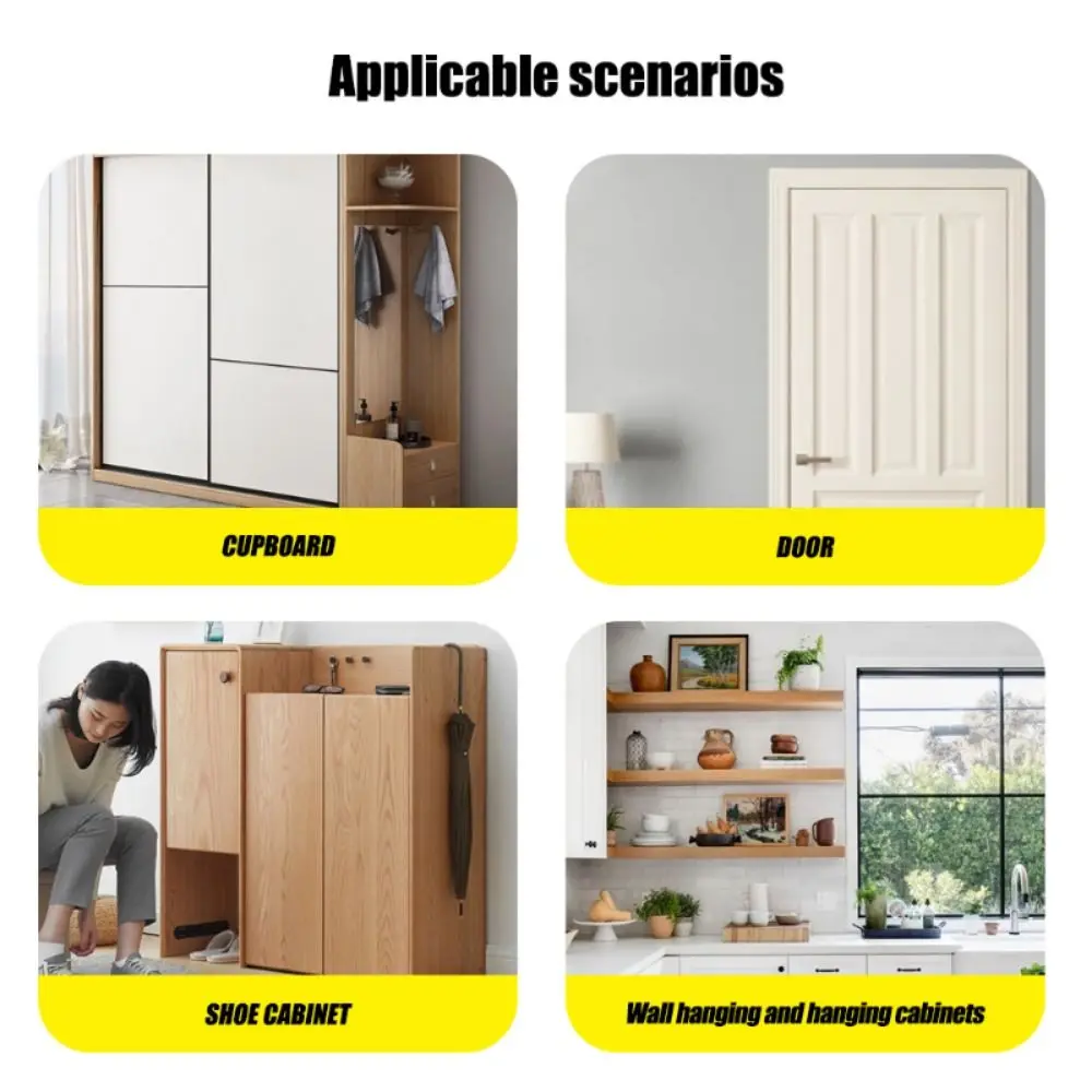 Description Picture 6 of item10Pcs Mini Stainless Steel J-shaped Hook with Screw Items Key Rack Wall Punching Hook Kitchen Accessories Bathroom Hardware