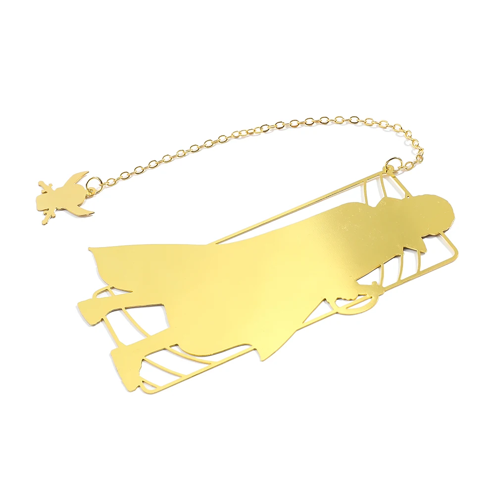 アニメワンピースフィギュア金属ブックマークタッセルルフィウタ