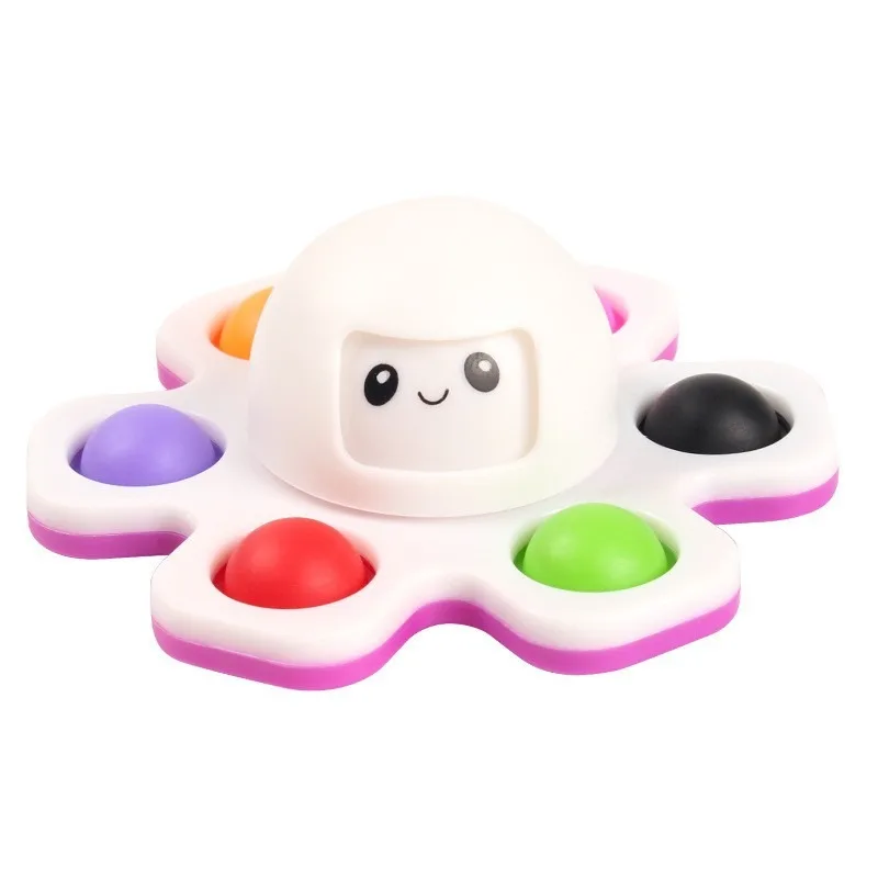 Fidget Spinner Octopus Squeeze POP EDC Relieve Stress Relief Toy Spinning Top Tip Gyro Antistresse for ADHD Children Rotating