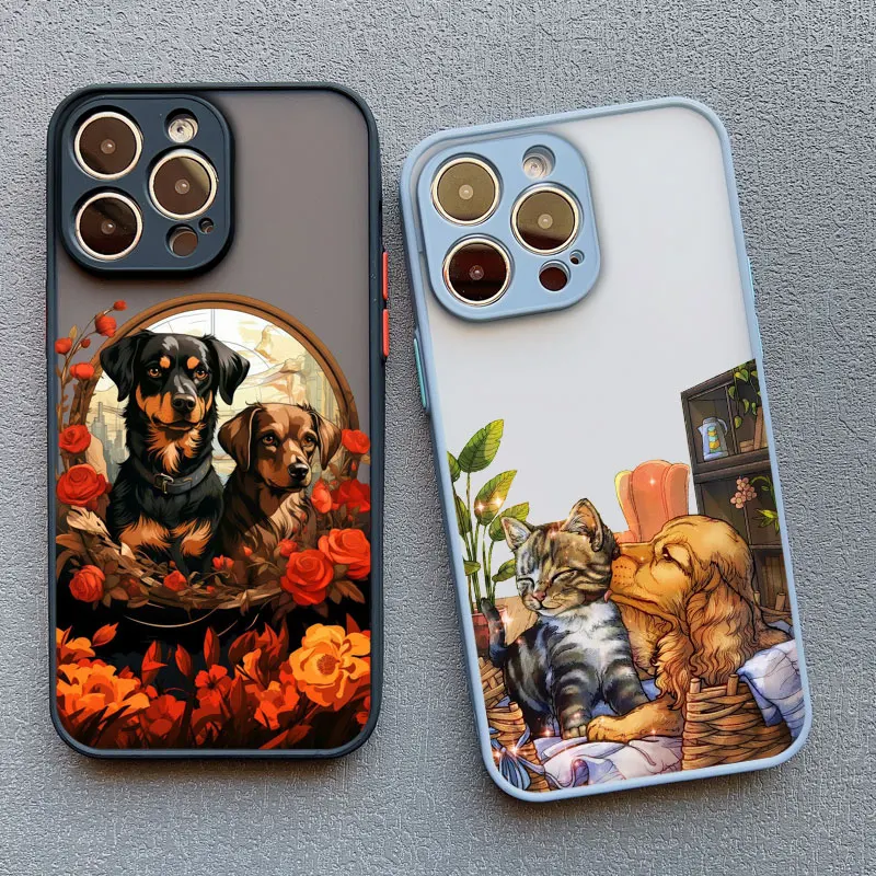 Dackel Silhouette Hund Niedliche Tier Handyhülle für IPhone 12 Pro Max Mini 11 13 14 15 Pro Max XS XR X 15 14 7 8 Plus Rückseite – Detail 16