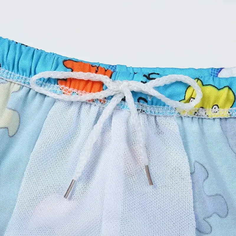 Swim Shorts Children Boys And Girls Flat Angle Cute Cartoon For Beach Swimming