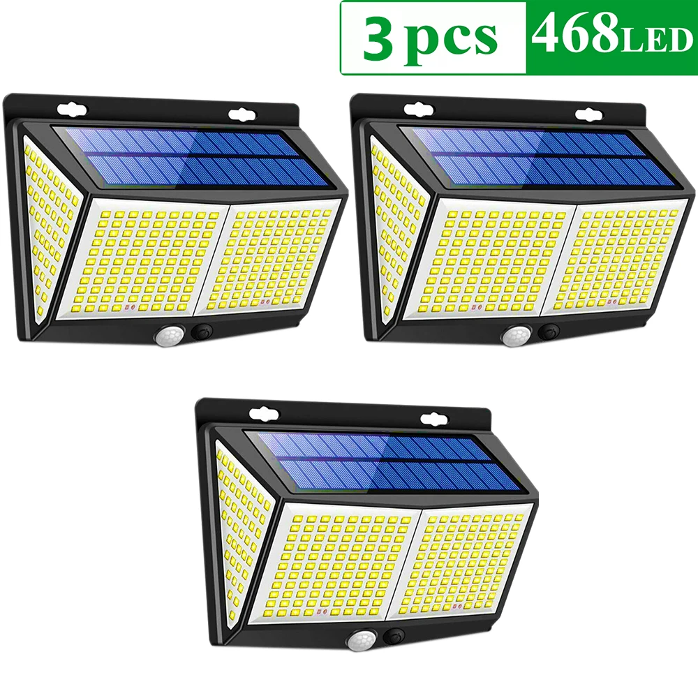 3pcs 468led