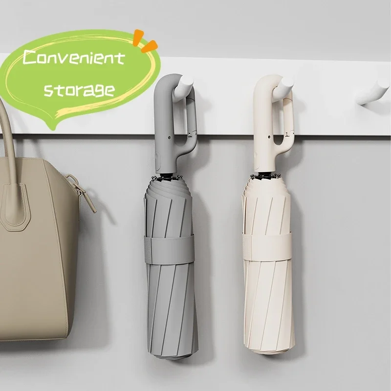 Extra Large Reinforced Wind-resistant Rain-resistant Dual-purpose UV-resistant Fully Automatic Ring-buckle Umbrella wind resistant umbrella,windproof umbrella