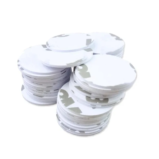 5/10PCS 25mm 125Khz RFID Tags EM4305 T5577 Writable Stickers Proximity Cards Rewritable glue Adhesive Label For RFID Copier 3