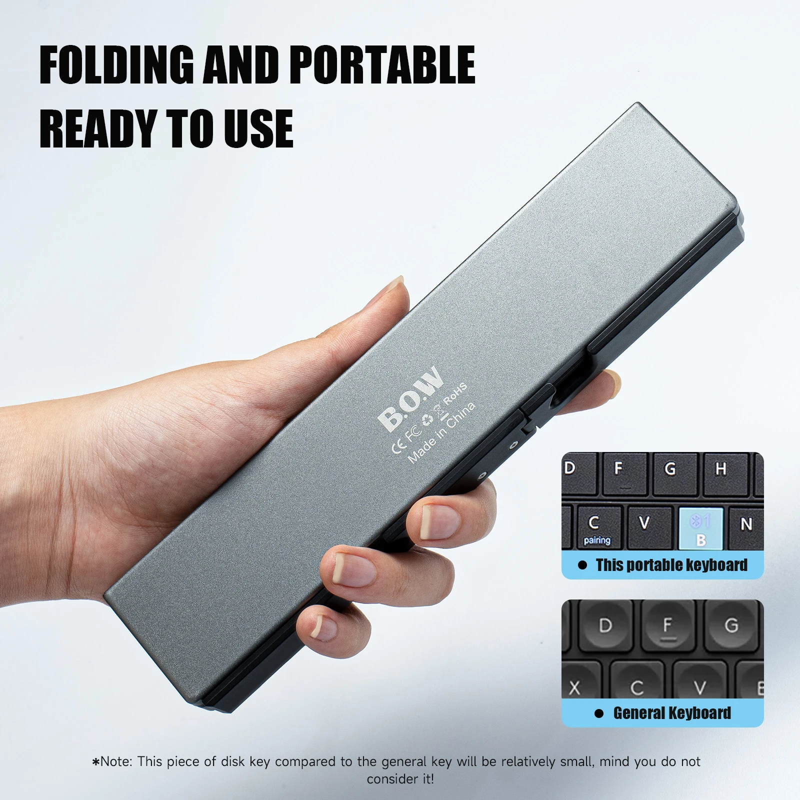 Foldable Bluetooth Keyboard Stand 4