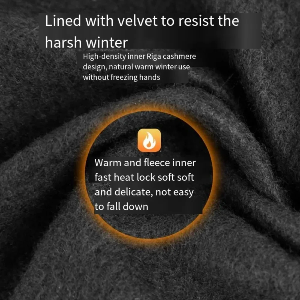 Winter Car Glass Specialized Warm and Snow Removal Shovel with Multifunctional Gloves Ice Scraping Sweeping Tool