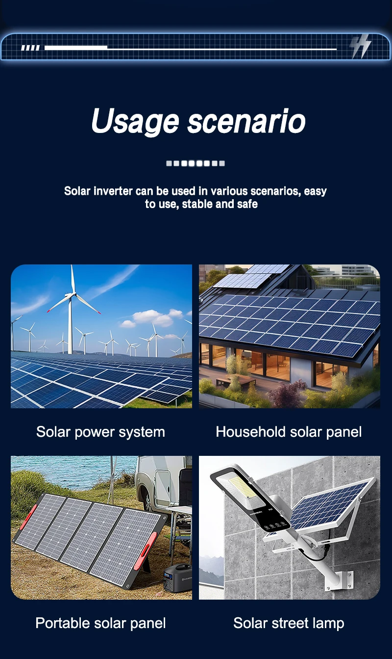 11KW 48V MPPT Hybrid Solar Inverter 2 MPPT Dual PV Input 230VAC On/Off Grid Sola