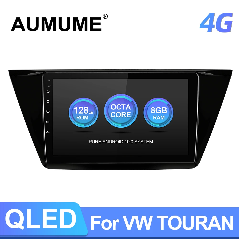 

Android Auto Radio For VW/Volkswagen/TOURAN 2016 2017 2018- GPS CANBUS Car Multimedia Autoradio RAM 8GB 4G Net DSP WIFI No 2din