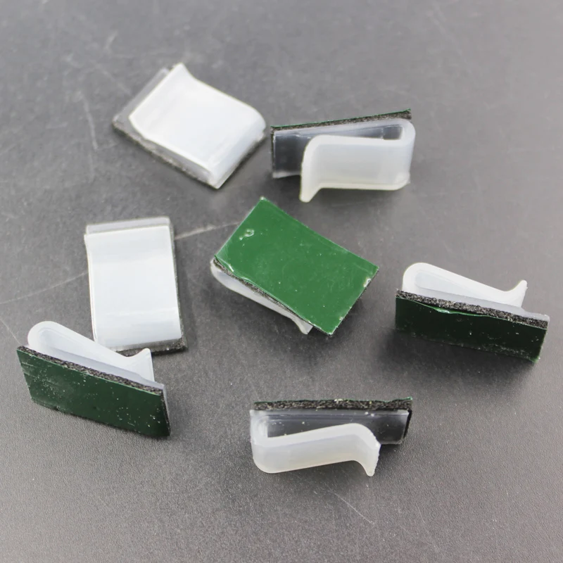 하이 퀄리티 R 모양 파이프라인 클립, 엡손, 캐논, HP, 브라더용, CISS 액세서리 부품, 3M 테이프 포함, 4 가지 색상, 50 개