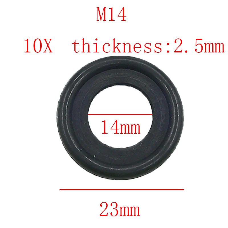 Lot De 20 Joints De Bouchon De Vidange D'huile - Référence 1005593, 13x22x2,8 Mm, Pour Ford, Land Rover, Volvo