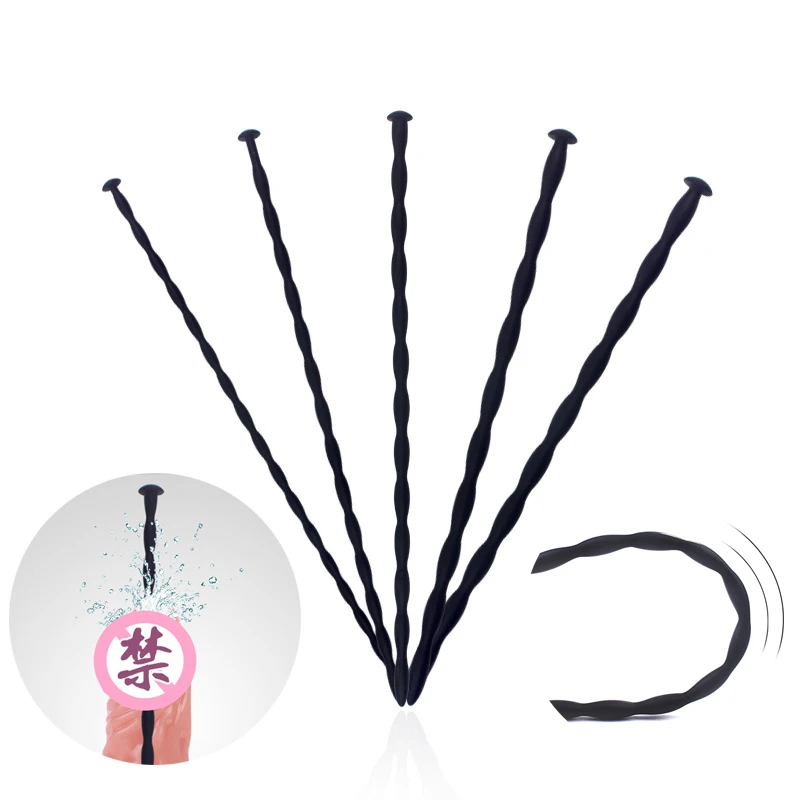 Silicone Urethral Catheter Dilator Horse Eye Stimulation Adult Sex Toys For Men Gay Sounding Penis Plug Insert Urethra Catheter silicone urethral dilator,urethral dilator