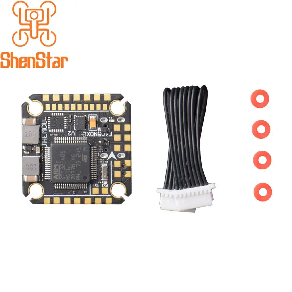 

ShenStar F405 NOXE V2 Контроллер полета Baro OSD 16 Мб BlackBox 5 в 10 в Dual BEC 3-6S LIPO для радиоуправляемого FPV самолета DIY квадрокоптера часть