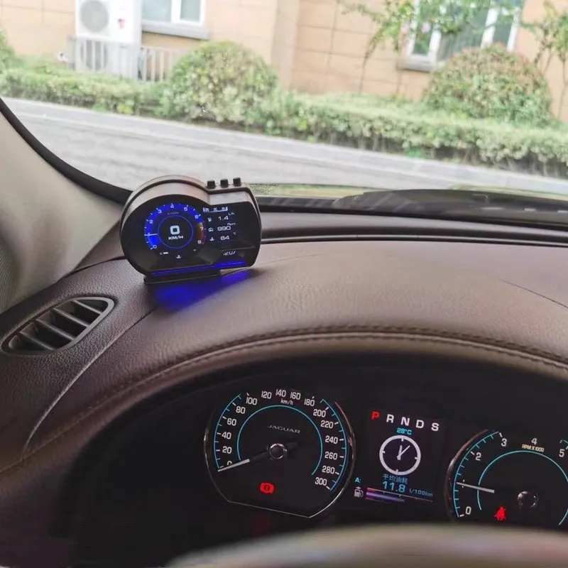 ڵ OBD2  A500 GPS Ʈ   ÷   ˶ ͺ   µ RPM
