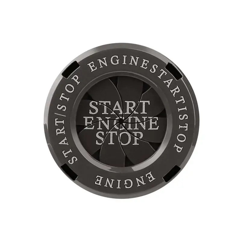 

Engine Push To Start Button Cover Bling Push Start Button Cover Universal Auto Startup Button Protective Shell Luxurious Auto