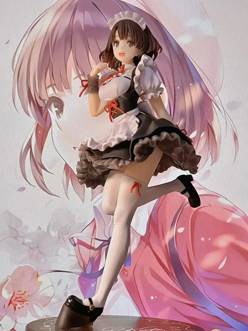 

Anime How To Raise A Boring Girlfriend Figure Toy Saekano Kato Megumi Maid Action Pvc Figure Collection Model Toy Birthday Gift