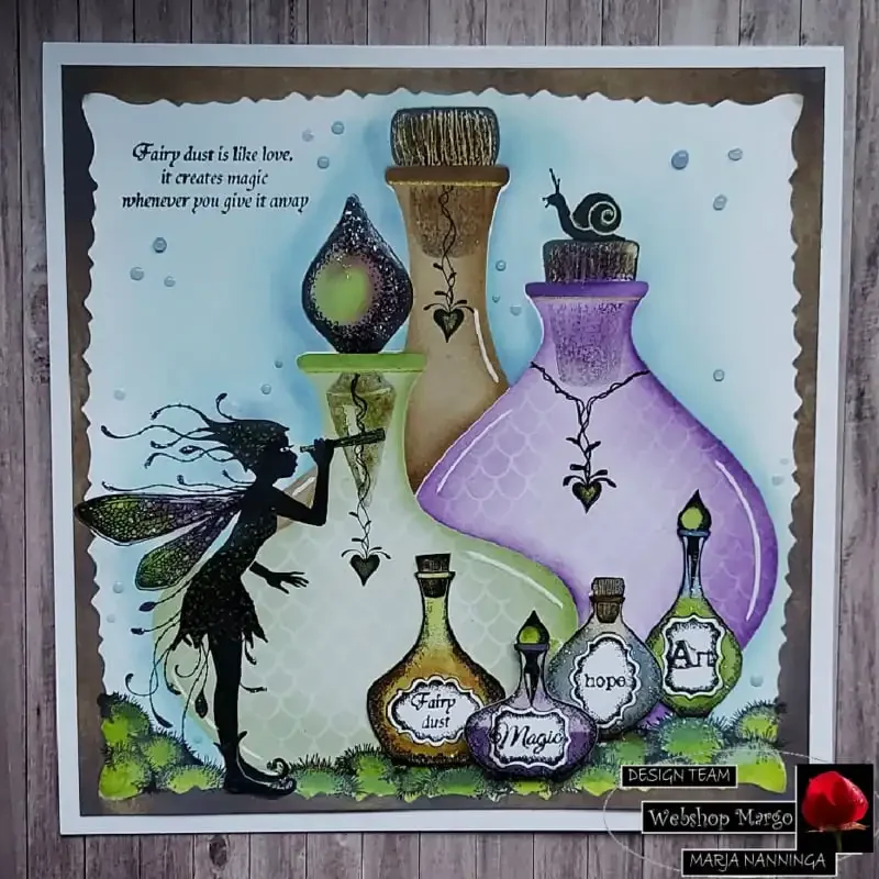 Magic Potion Bottle Clear Silicone Stamps for DIY Scrapbooking Craft Supplies Stamp Photo Album Card Making