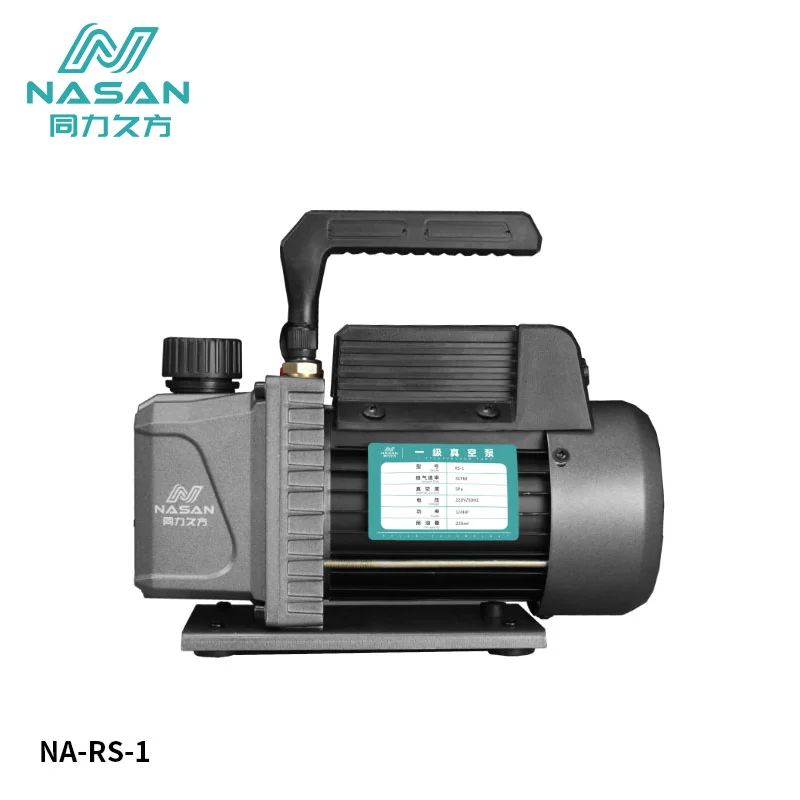 

NASAN NA-RS1 110V/220V 3 CFM Vacuum Pump For NA-SUPA LITE LCD Laminating Machine Phone Screen Repair Tools Air Airflow Extractio