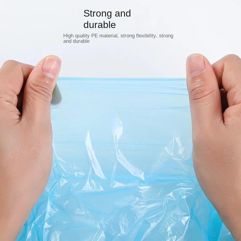 Eco-Friendly Leak-Proof Dog Waste Bags with Dispenser - 15 Bags per Roll