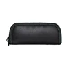 EDC Leather zipper storage bag Soft leather fabric Oxford flannelette quick opening storage bag for external wear belt 6