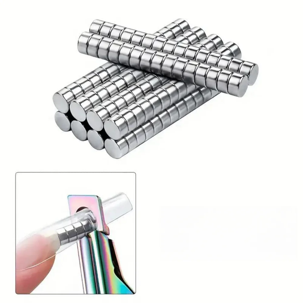 20 pcs Round Magnet Nail Clippers Small Magnets for Nail Art Acrylic False Tips Cutters Edge Clipper Manicure Tools nail clipper set nail clippers manicure nail clipper set nail clippers kit