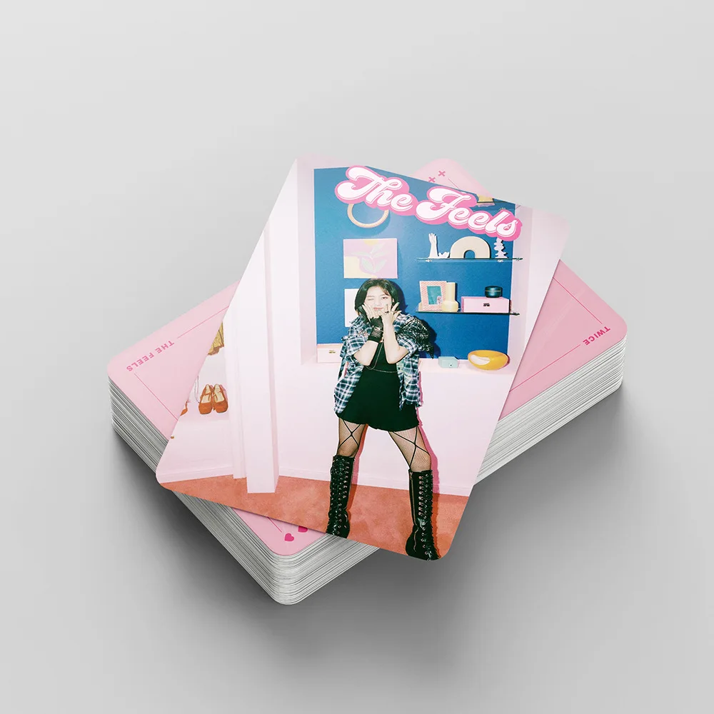 Album Cards Lomo Cards Photo Album 55pcs/set TWICE 4th BEST ALBUM Photocard