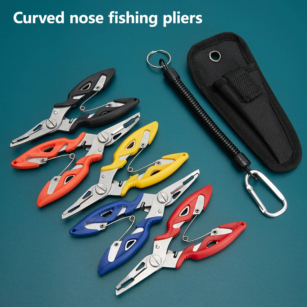 Curved Mouth Fishing Plier Scissor Braid Line Lure Cutter Hook Remover Fishing Tackle Tongs Multifunction Scissors fishing pliers,fishing tools,fishing scissors,fishing tool,fishing tackle,fish hook remover
