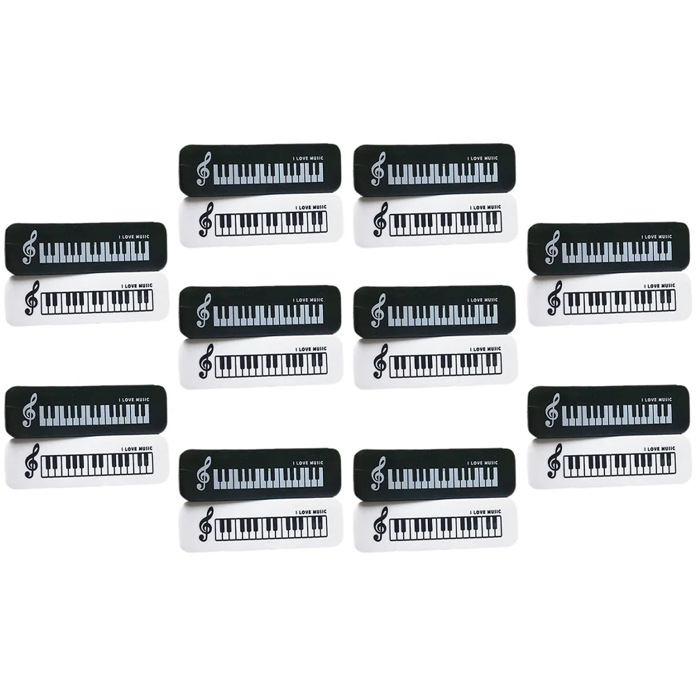 

Piano Shaped Erasers Mini Piano Decorative Erasers Pencil Erasers Writing Correction Stationery School Reward Erasers