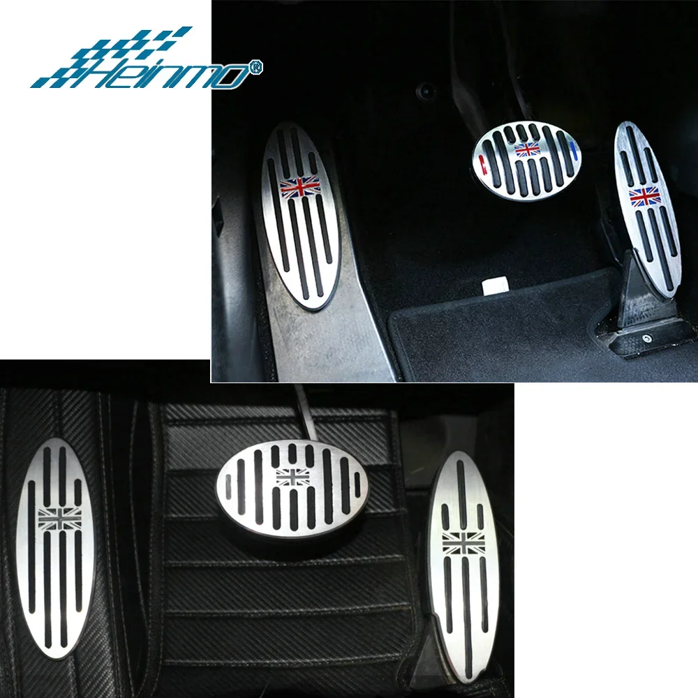 Automatic Gear Model Footrest Pedal Cover pedal cover For MINI Cooper Countryman Accessories F60 R60 Clubman F54 R55 One R50 R53 R61 F55 F56