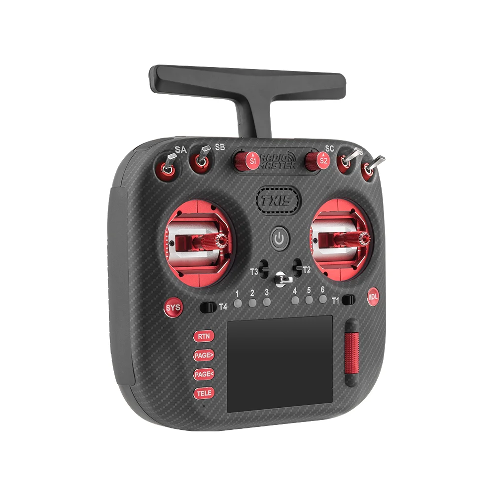 Radiomaster TX15 Max Radio Controller 4GB ExpressLRS 3.5inch IPS Touchscreen With AG02 CNC Hall Gimbal Built-in Gyro Microphone thumbnail 3