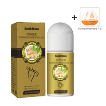  Ginger Slimming Essential Oils Fast Lose Weight Products Fat BurnThin Leg Waist Slim Massage Oil Beauty Health Firm Body Care 