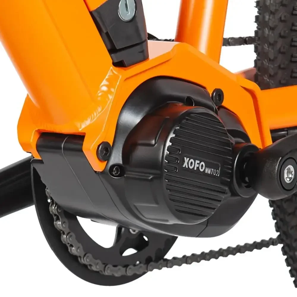 Ebike TX90 Electric Bike 29x2.1 inch Tire 500W Mid Motor E-Bike 48V 15Ah Battery 60-80km Range Hydraulic Brake Electric Bicycle