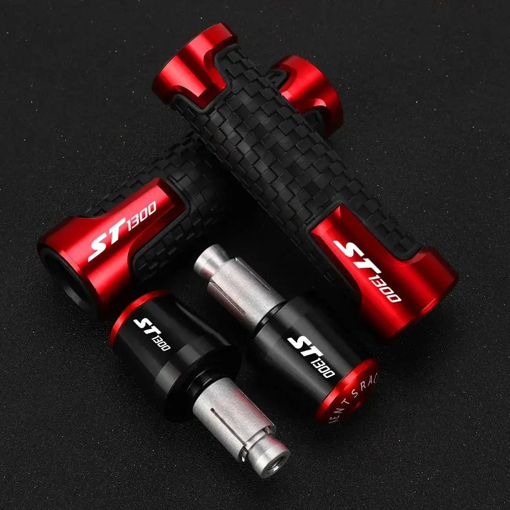 

Motorcycle Accessories FOR HONDA ST1300 ST 1300 2008-2012 2011 2010 2009 Aluminum 22MM Handlebar Grips Handle Bar Cap End Plugs