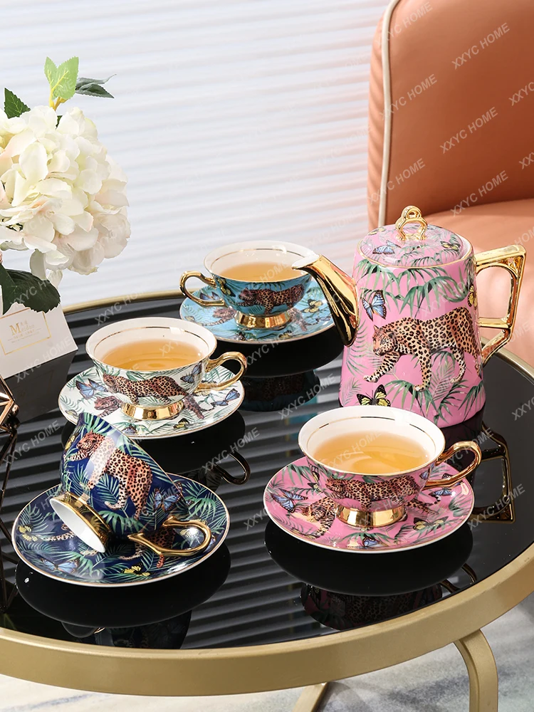 

Coffee Cup Suit High-Grade Exquisite Afternoon Tea Set Housewarming Gifts
