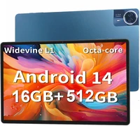 Newest 14 Inch Big Screen Android 14 Tablet PC T616 Octa Core 16GB+512GB Phone Call 5G WIFI tablet Kids Pad BT5.0 GPS 12000mAh 1