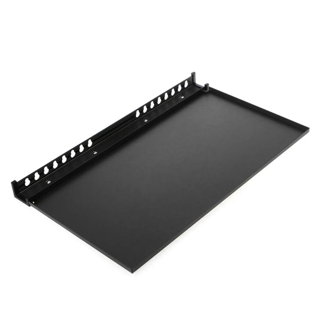 33X15CM 아티스트를위한 큰 크기 분리형 이젤 트레이 선반 교체 스케치 랙 스토리지 PP 플라스틱 블랙 DIY 사용 드롭 배송