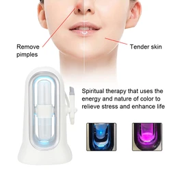 Mini Electric Bubble Beauty Instrument Blackheads Pimples Removal Device Face Cleaning Tool