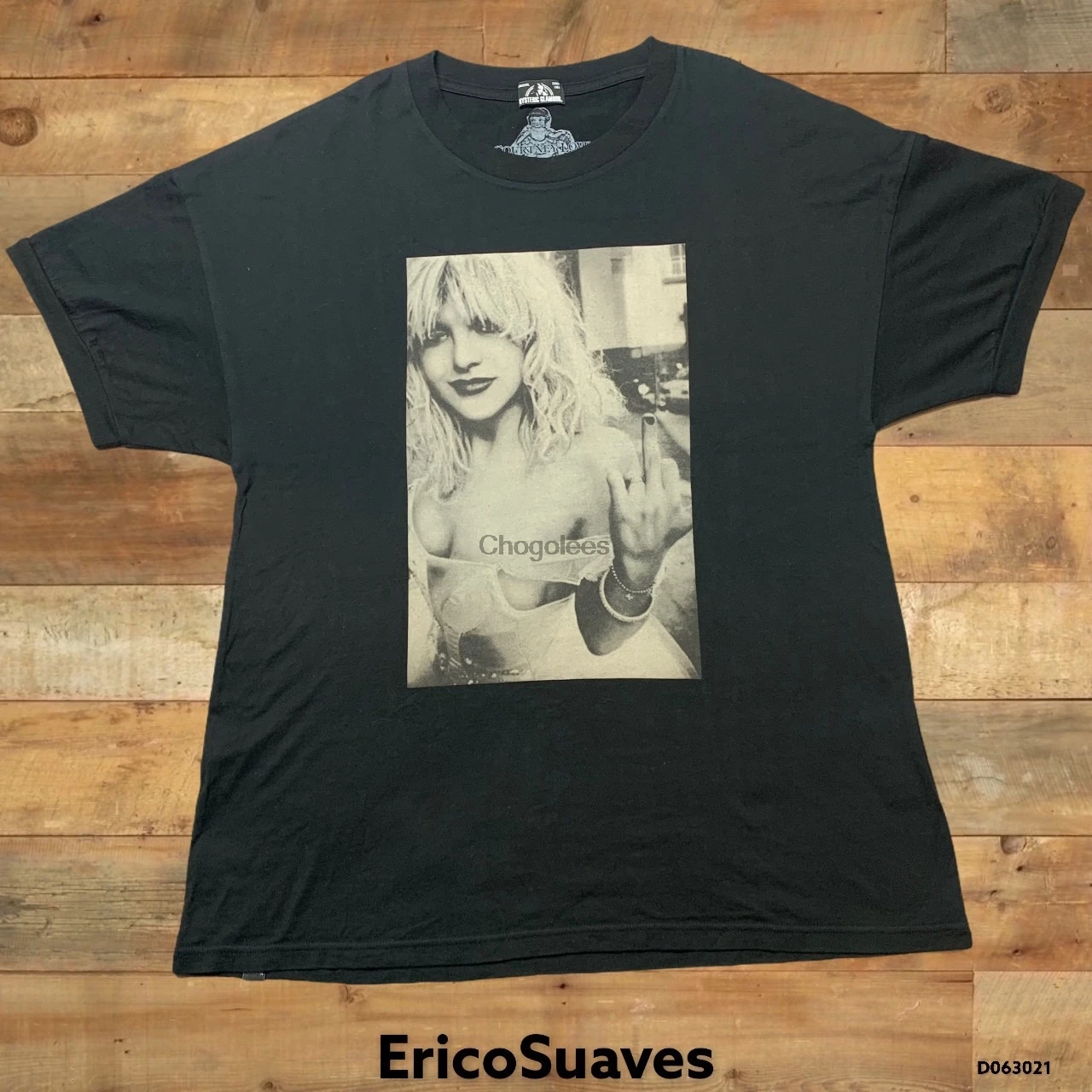 Vintage Hysteric Glamour x COURTNEY LOVE Big Face Rock Tee