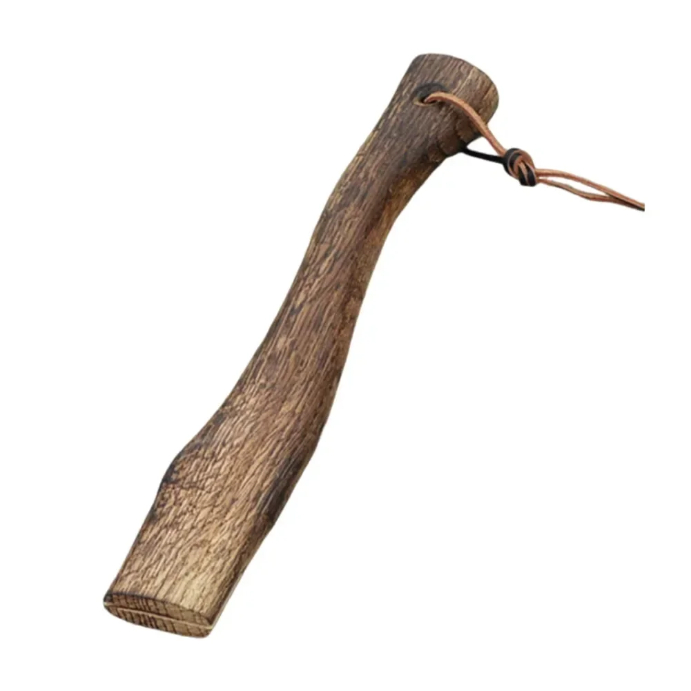 Wooden Axe Handle Replacement High Quality Sturdy Practical Handmade Axe Handle Short Curved Home Farm Garden Axe Part 3