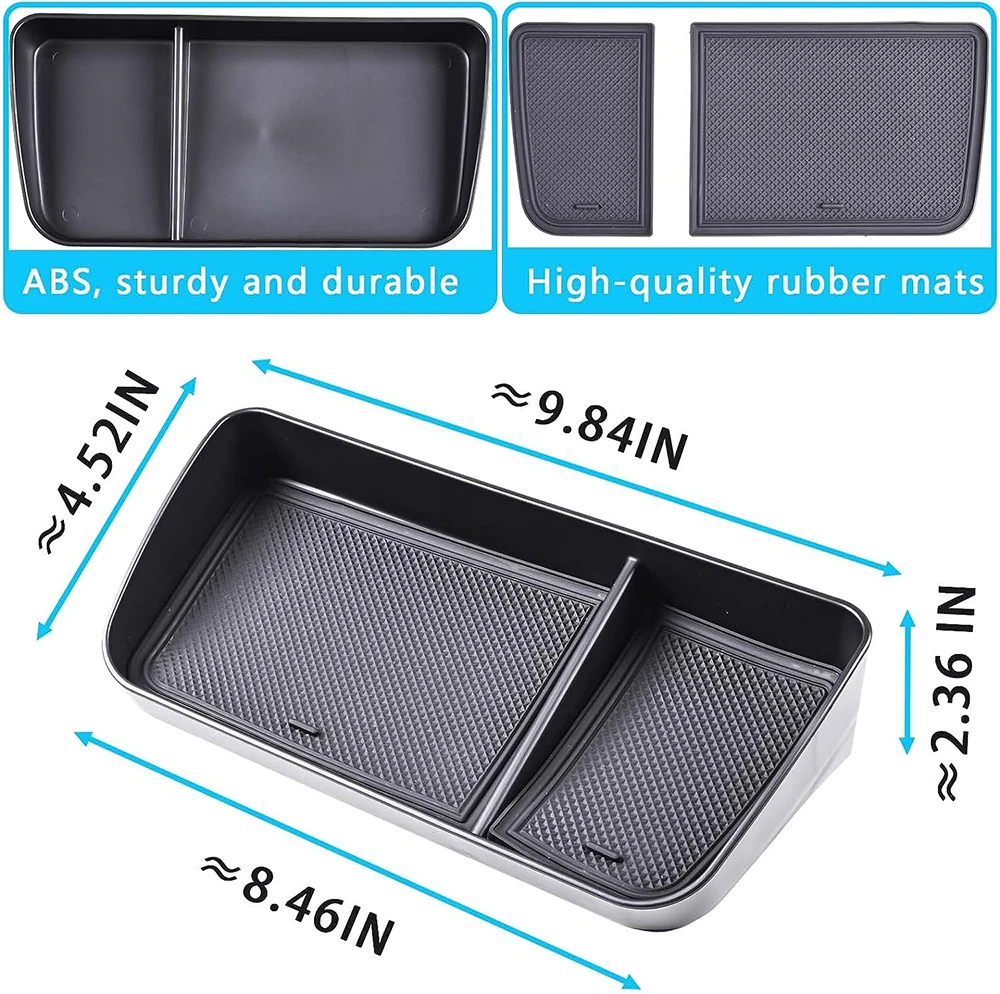 2-Piece Storage Tray Set Toyota RAV4 Accessories