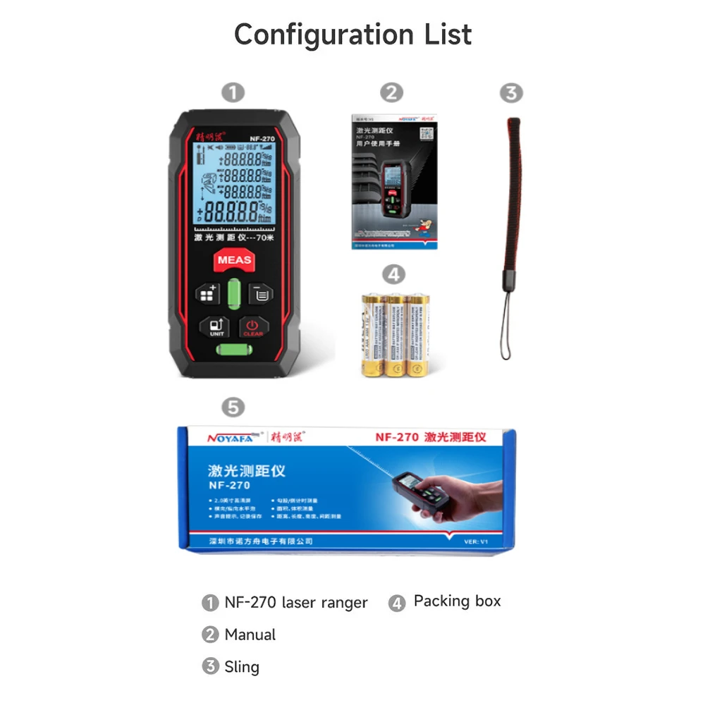 DeWALT DWHT77100-XJ afstandsmeter Rood kopen