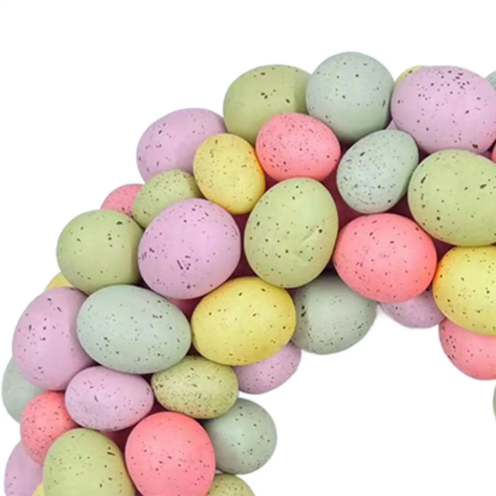 Easter Egg Wreath Artificial Easter Wreath Hanging Garland Easter Door Wreath Easter Door Garland for Home Easter Celebration