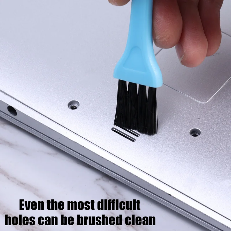 Multi-Purpose Portable Keyboard Handle Brushes for MacBook Laptop Computer Anti Static Cleaning Tools Electronics Cleaner Kit 5