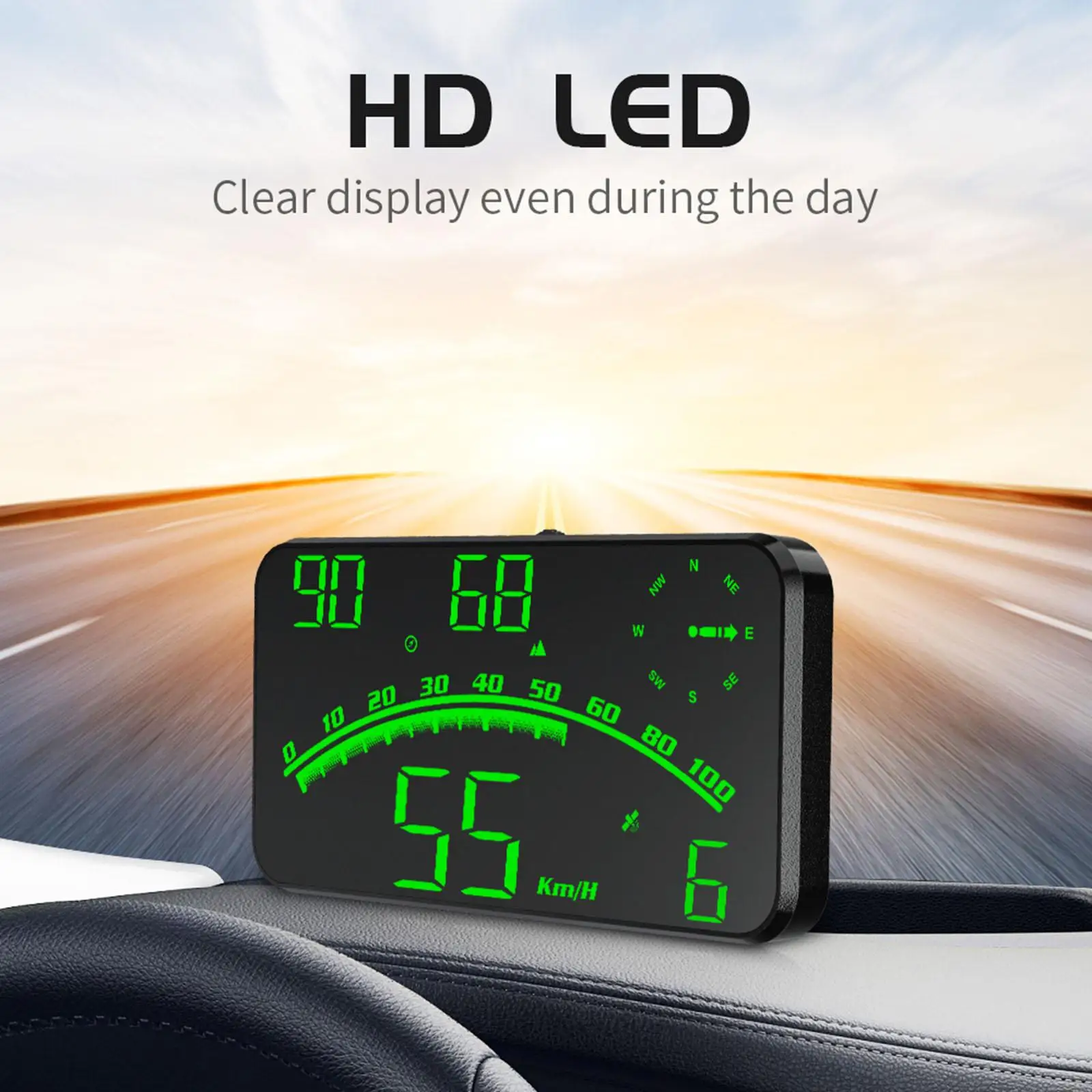 G10 ڵ  ÷ HUD MPH/Kmh HUD ڵ ӵ
