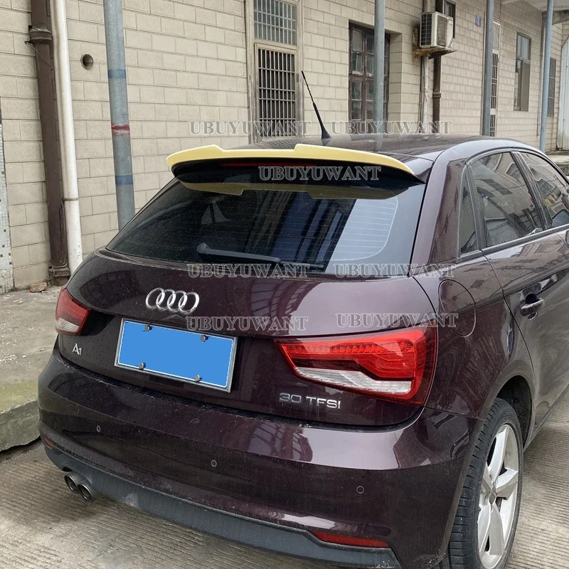 Фото Для хэтчбека Audi A1 8X PQ25 10-14, высококачественный глянцевый черный задний спойлер на крыло багажника, Задняя Крышка багажника №5