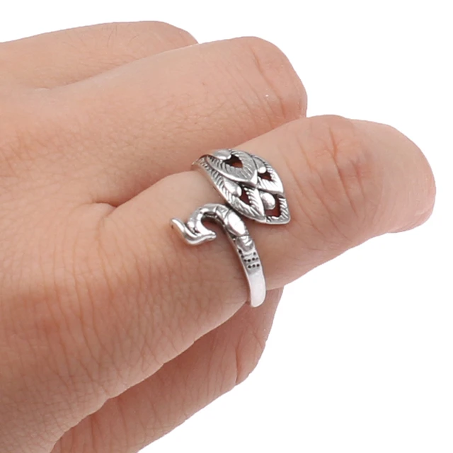 Adjustable Knitting Loop Crochet Loop Knitting Ring for Women Ring