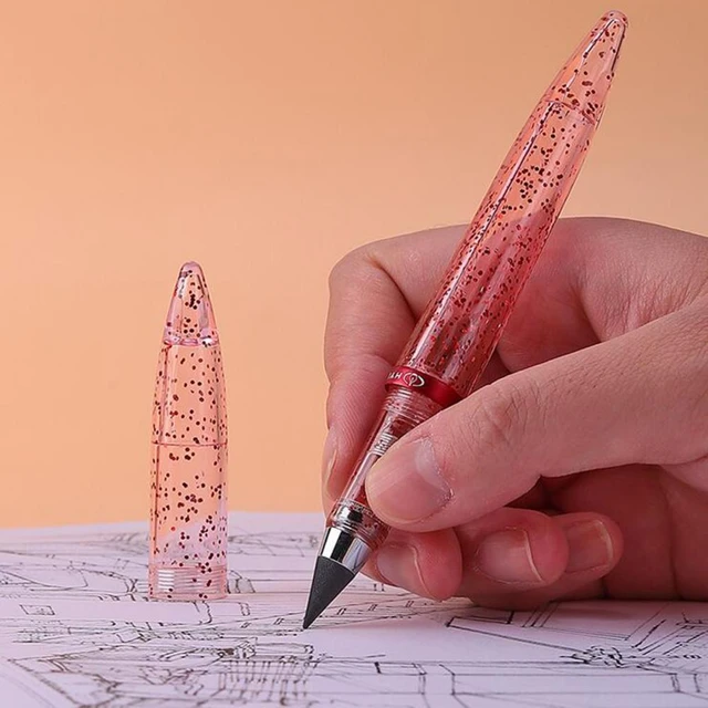 Multicolor Everlasting Pencil Unlimited Writing Eternal Metal Pen Inkless  Pen Reusable Erasable Infinite Pencil Schoo; Supplies - AliExpress