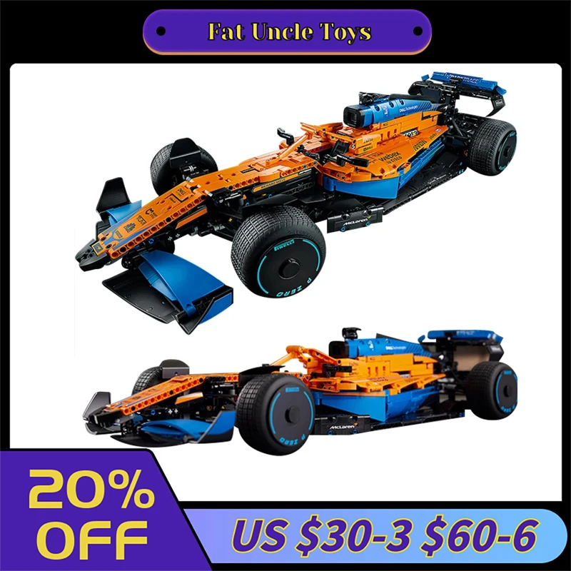 

Technical Classic Formula F1 Super Sport Racing Car Moc Bricks Buiding Blocks Model Kit DIY Toys For Boys Children Gift 42141