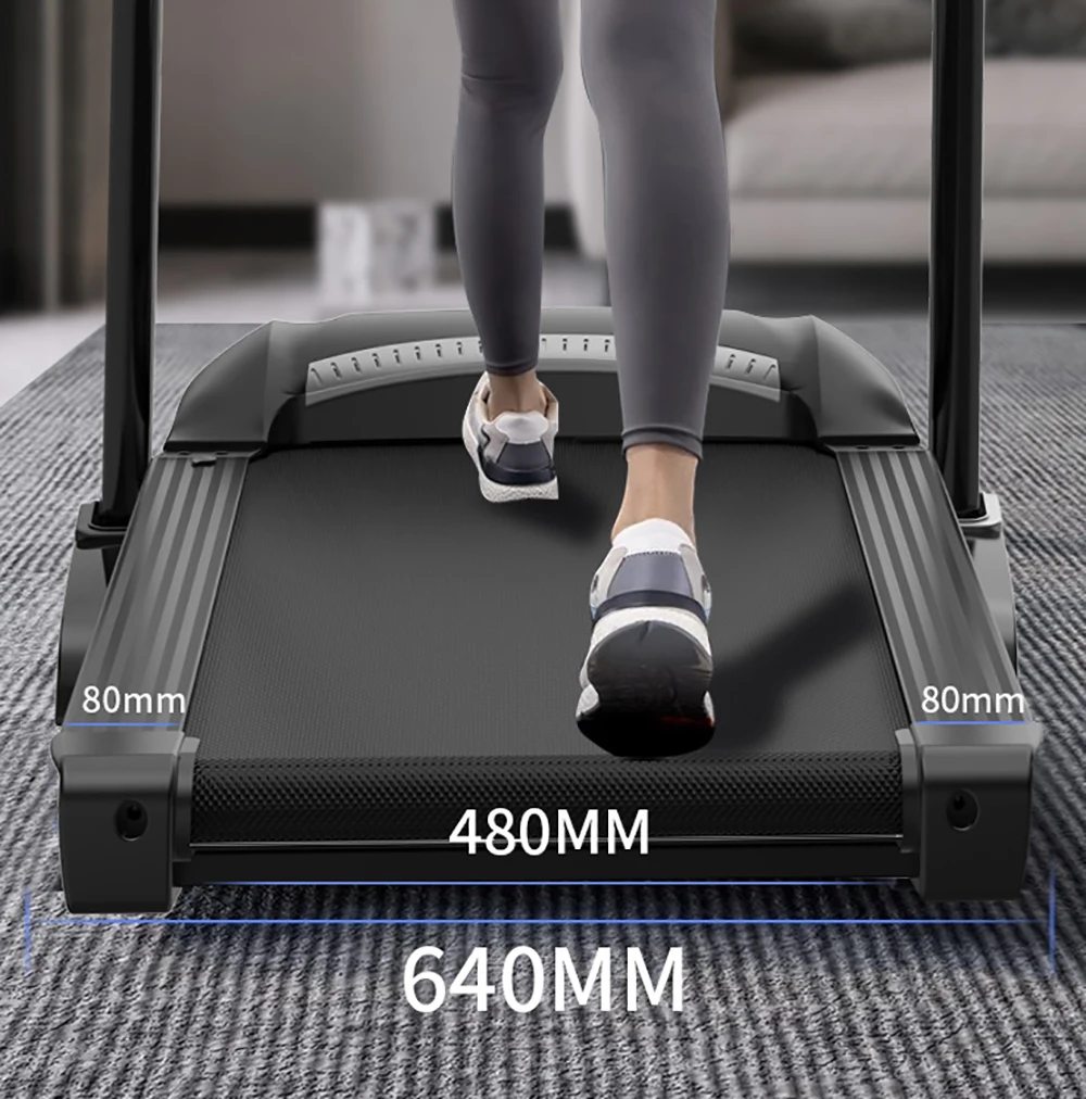 DAPOW Factory Folding Motorized Treadmill Electric Auto Incline Running Treadmill Machine for Home