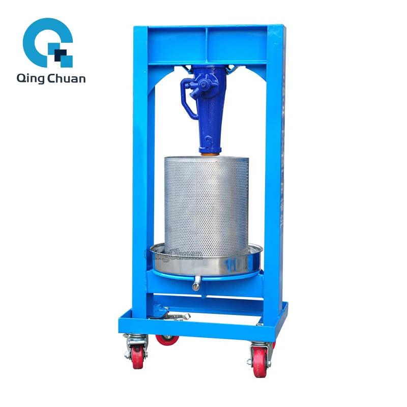Oil Press Manual Spiral 39L Stainless Steel Household Vegetable Lard Wine Lees Medicinal Honey Juicer Processing Customization 6