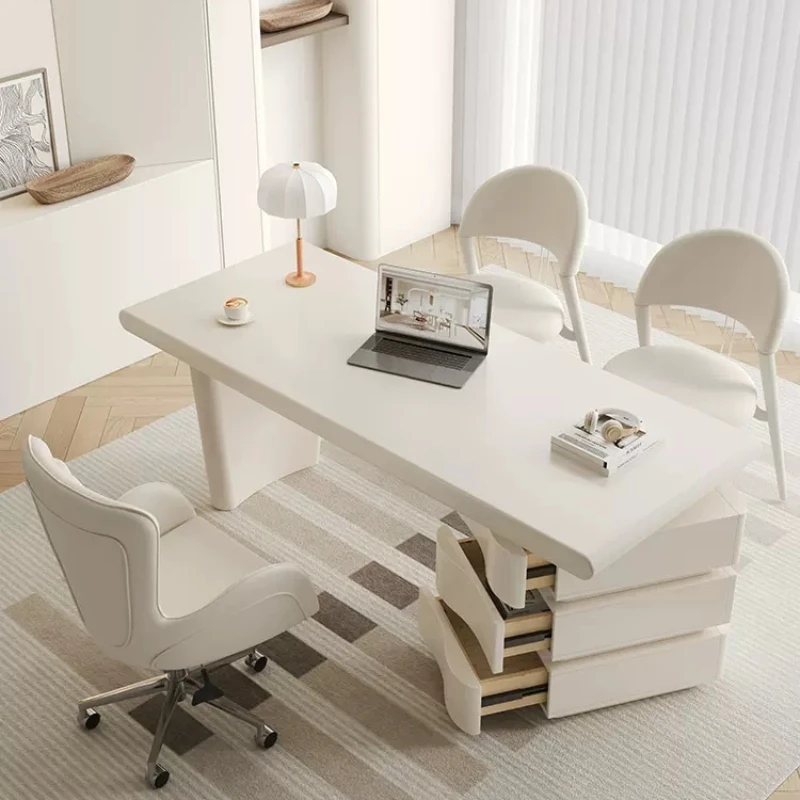 Drawer Laptop Writing Office Desk Work Large Modern Storage Office Desk Reception Bureau Escritorio Office Furniture MZ50OC gadgets drawer desk organizer reception writing vanity drafting study table makeup escritorio para compuradora furniture office